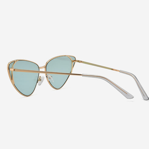 Fashion Cat Eye Metal Women's Sunglasses Navarra